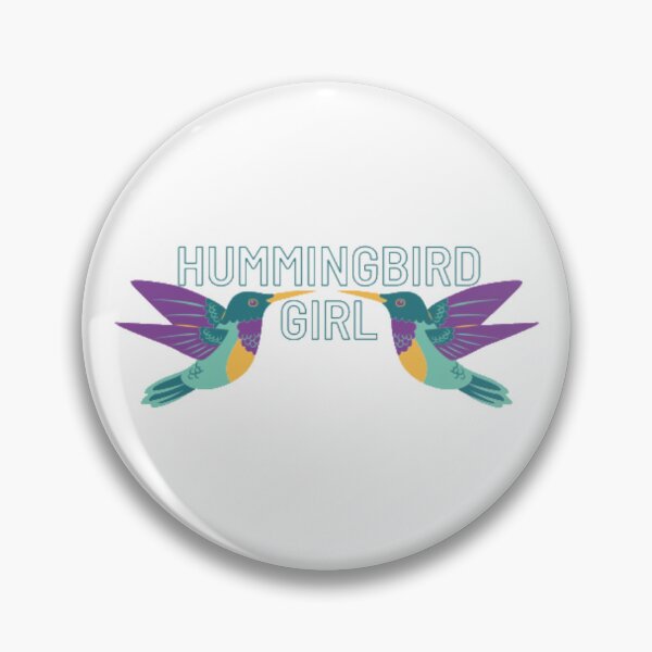 Item preview, Hummingbird Girl Watertok  designed and sold by cozycaitydesign.