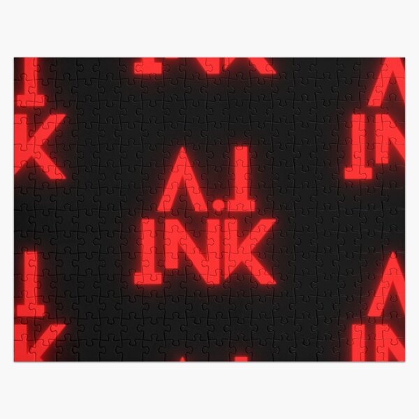 Item preview, A.I INK Transparent RED NEON LOGO  designed and sold by AI-INK.