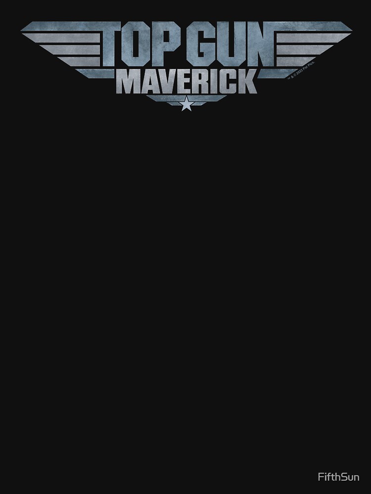 "Top Gun Maverick Simple Text Logo" Essential TShirt for Sale by