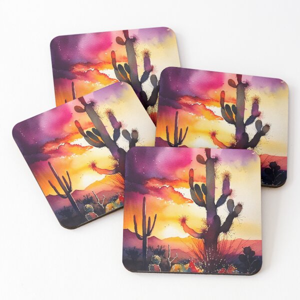 Item preview, Desert Cactus Sunset designed and sold by egneveRArt.