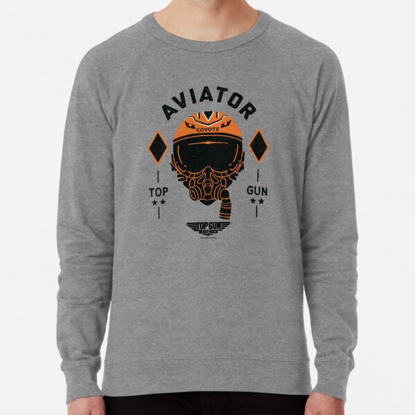 Sweatshirt leger for Sale avec l uvre Top Gun Casque d aviateur Maverick Bob Etoiles de l artiste FifthSun Redbubble