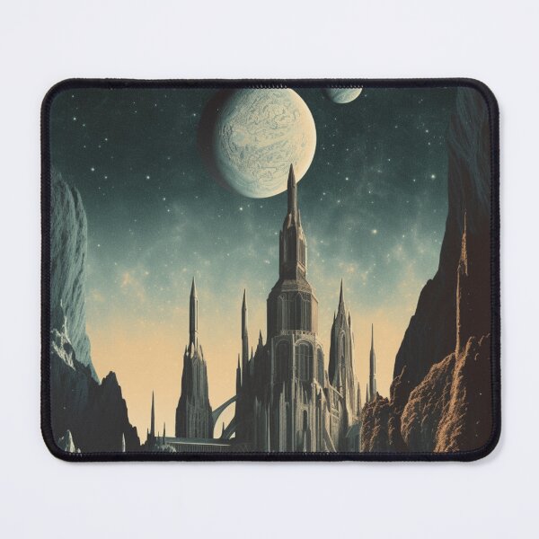 Item preview, Gothic Cathedrals, Surrealist Futurist Comic designed and sold by Synthetic-Dream.