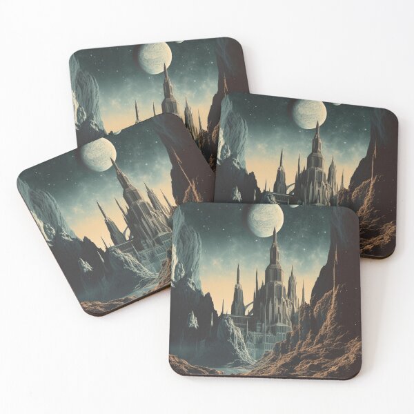 Item preview, Gothic Cathedrals, Surrealist Futurist Comic designed and sold by Synthetic-Dream.