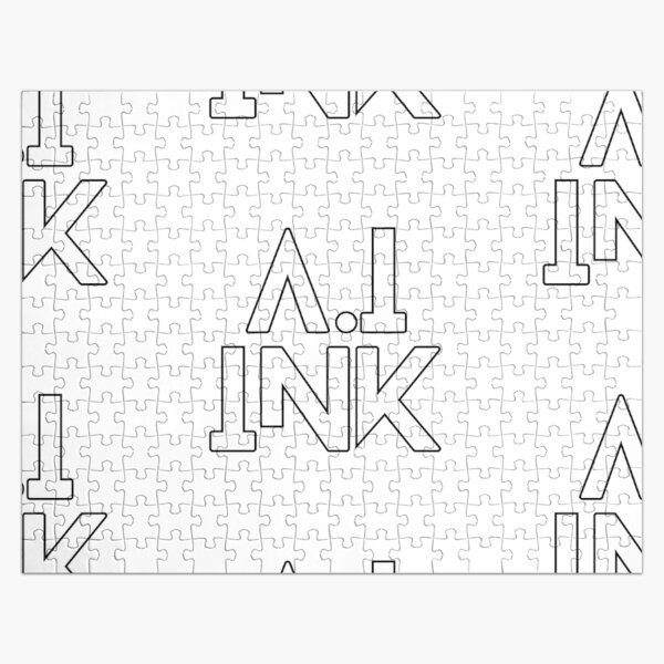 Item preview, Copy of A.I INK Transparent LOGO White Outline designed and sold by AI-INK.