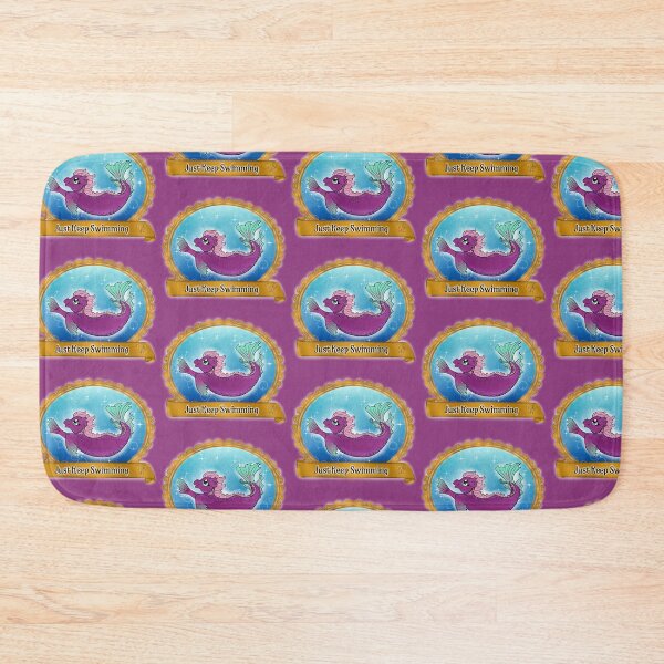 Item preview, Hippocampus Just Keep Swimming | Fantasy Friends Inspiration designed and sold by Imaginessa.