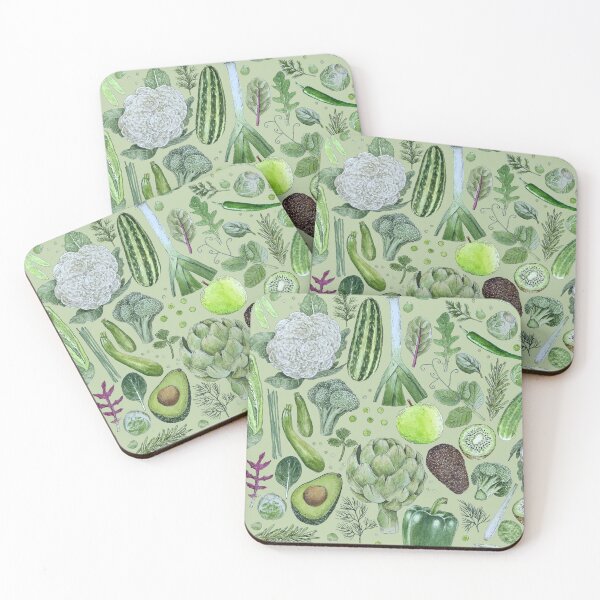 Item preview, Green Vegetables designed and sold by Orange Hedgehog.