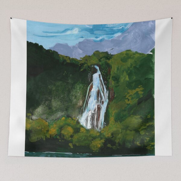 Item preview, misty waterfall designed and sold by Rylee Brinkerhoff.