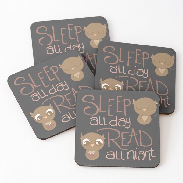 Item preview, Sleep all Day Owl designed and sold by FunHappyCute.