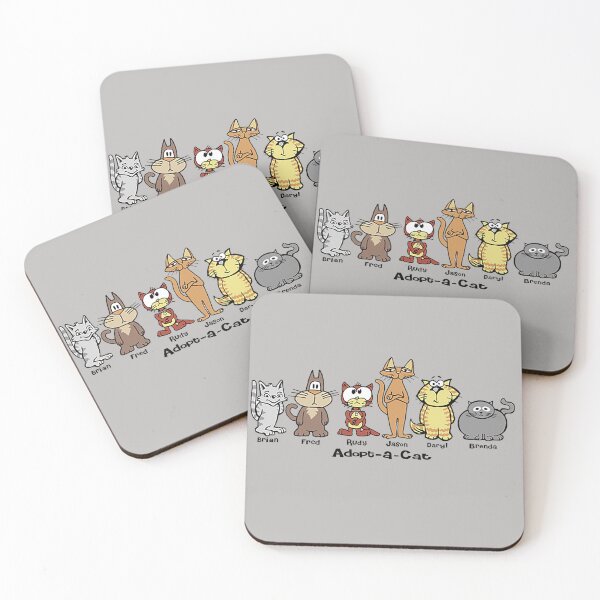 Item preview, Adopt-a-Cat 1 designed and sold by bdmgraphics.