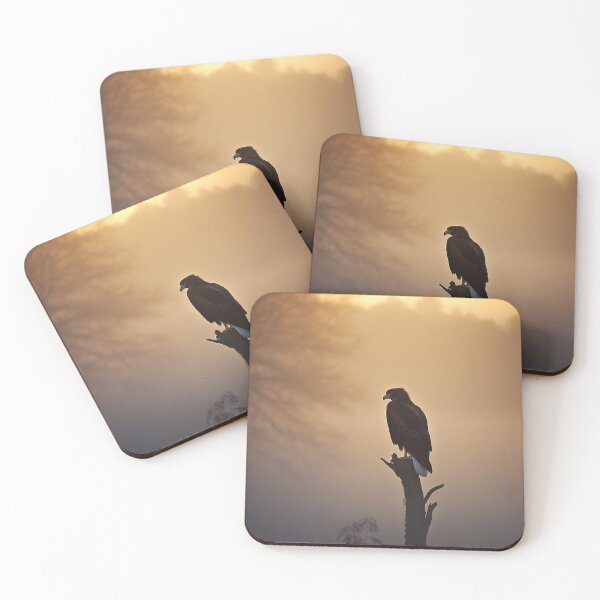 Item preview, Silhouette of an eagle Morning Nature  designed and sold by WildEmpress.