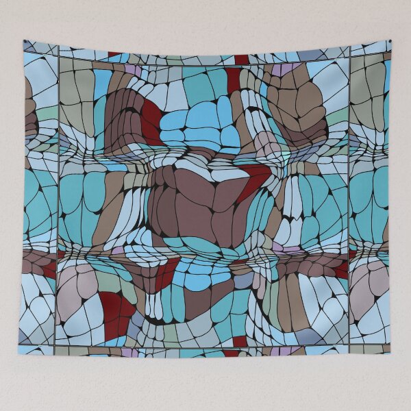 Item preview, Brown - Blue Art designed and sold by Sejmen.