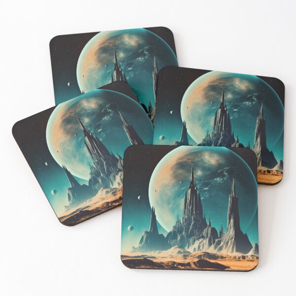 Item preview, Gothic Cathedrals, Surrealist Futurist Comic designed and sold by Synthetic-Dream.