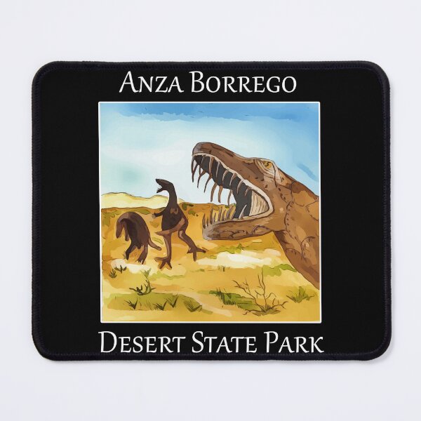 Item preview, dinosaur sculptures in Anza Borrego Desert State Park in California- WelshDesigns designed and sold by welshdesigns.