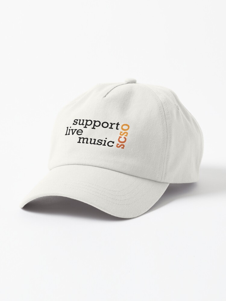Thumbnail 1 of 7, Cap, Support Live Music - SCSO designed and sold by scsorchestra.