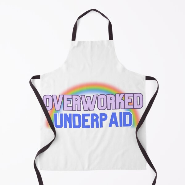 Item preview, Overworked Underpaid designed and sold by chrysarts.