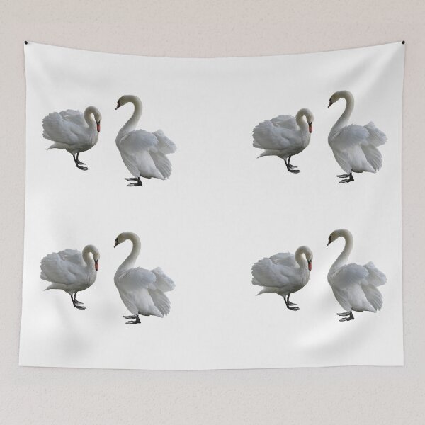 Item preview, Pair of Mute Swans designed and sold by Maria Keady.