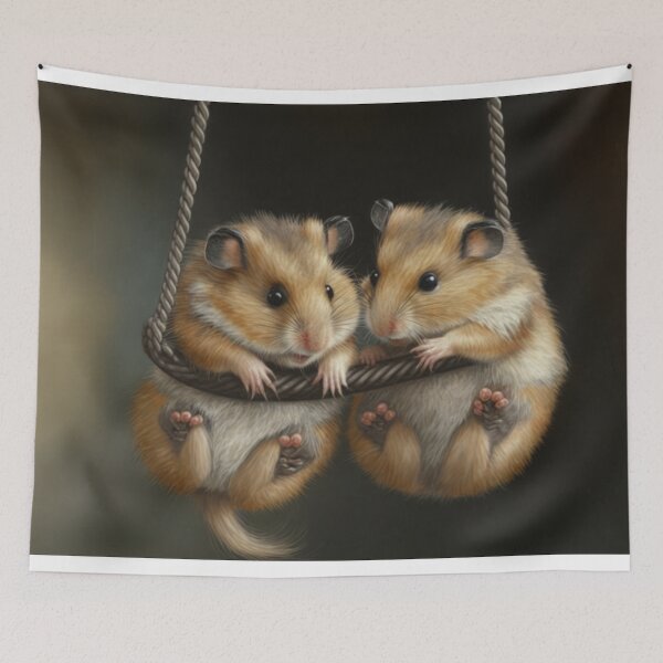 Item preview, Swingin' Hamsters - The Ultimate Furry Adventure designed and sold by jrtwynam.