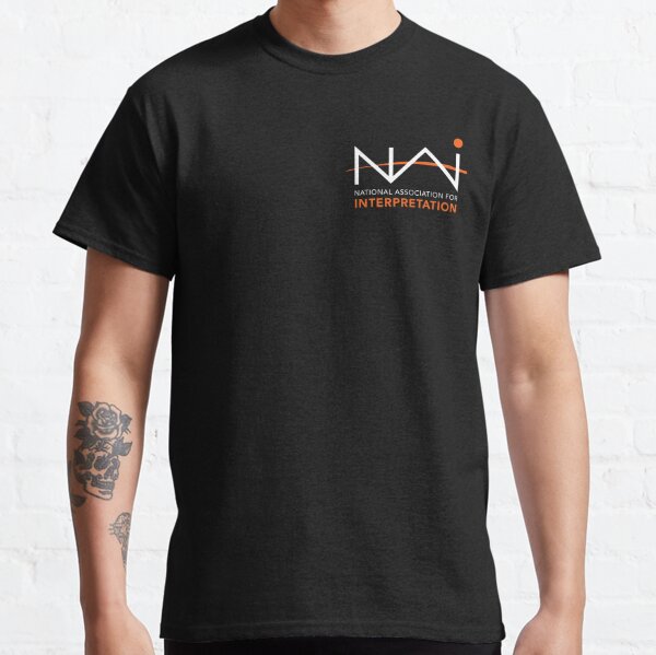 NAI Logo - White/Orange Classic T-Shirt