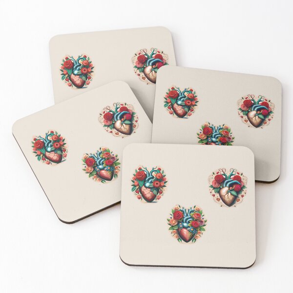 Item preview, Botanical hearts 2 designed and sold by Dr-Kane.