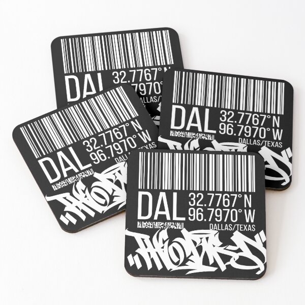 Item preview, Dallas, TX (white) designed and sold by ICYMI-DZNS.