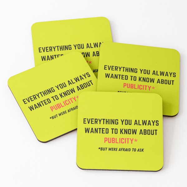 Item preview, Everything you always wanted to know about publicity  designed and sold by LightsOutSupply.