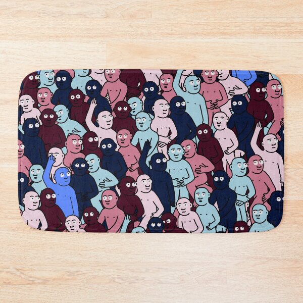 Item preview, The Multicolored Crowd designed and sold by Samakes.