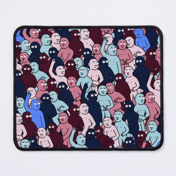 Item preview, The Multicolored Crowd designed and sold by Samakes.