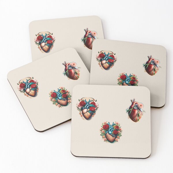 Item preview, Botanical hearts 3 designed and sold by Dr-Kane.
