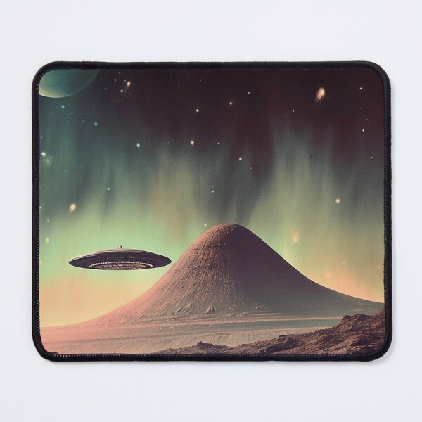 Item preview, Alien UFO, Vintage Futurist Comic designed and sold by Synthetic-Dream.