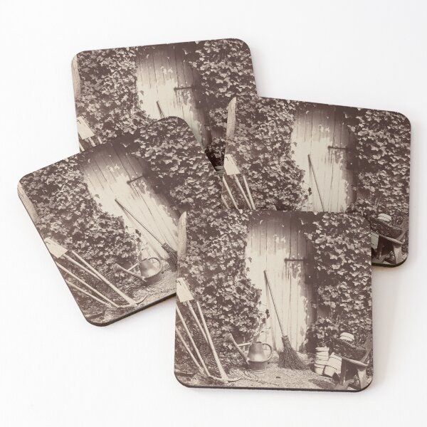 Item preview, Porte de ferme de Marlotte (Doorway with Garden Implements), c. 1860 designed and sold by kathrynhw.