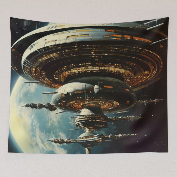 Item preview, Spaceship, Vintage Scifi Comic designed and sold by Synthetic-Dream.