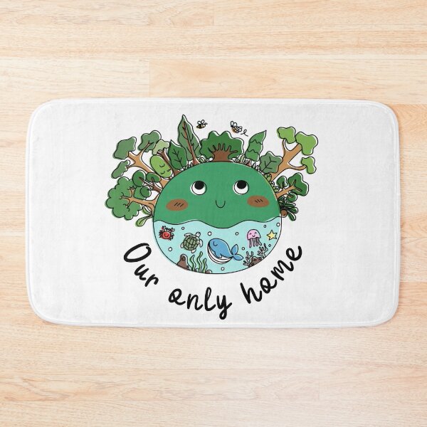 Item preview, Our Only Home Cute Earth Cartoon Earth Day Environmental Earth Day Climate Activists Design designed and sold by Viral-Style.