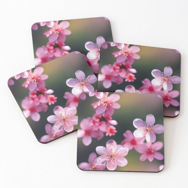 Item preview, Glass Cherry Blossom Seamless Repeating Digital Pattern Sakura Cherry Blossom Art Clothes Decor  designed and sold by aphelionrhode.