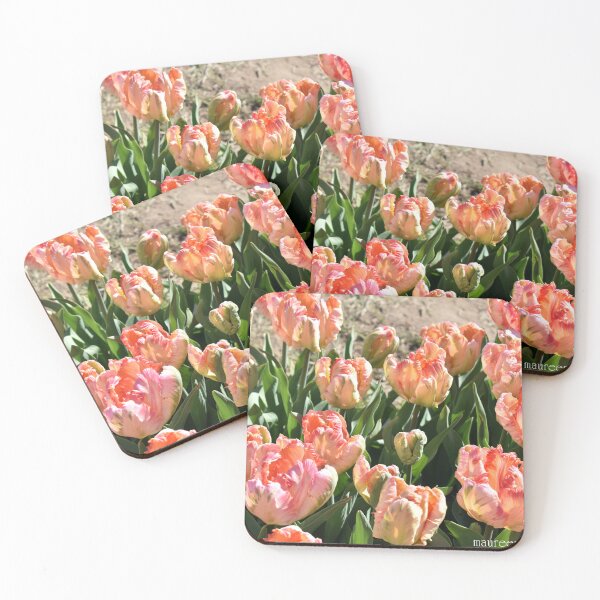 Item preview, Peach Tulips designed and sold by Maureen Zaharie.