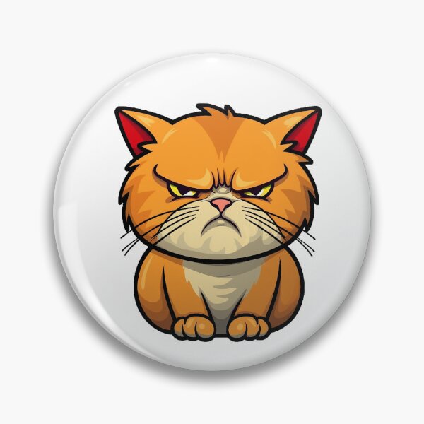 Item preview, Grumpy Ginger Cat designed and sold by octavilie.