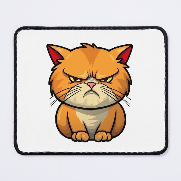 Item preview, Grumpy Ginger Cat designed and sold by octavilie.