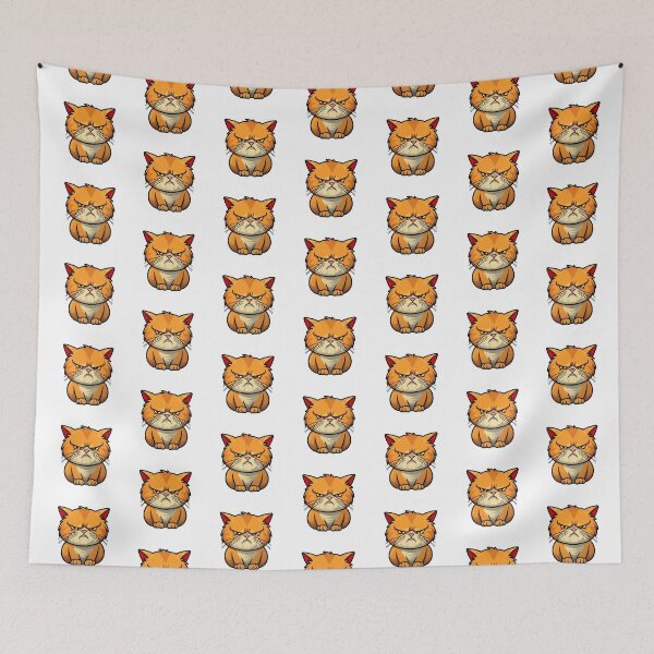 Item preview, Grumpy Ginger Cat designed and sold by octavilie.