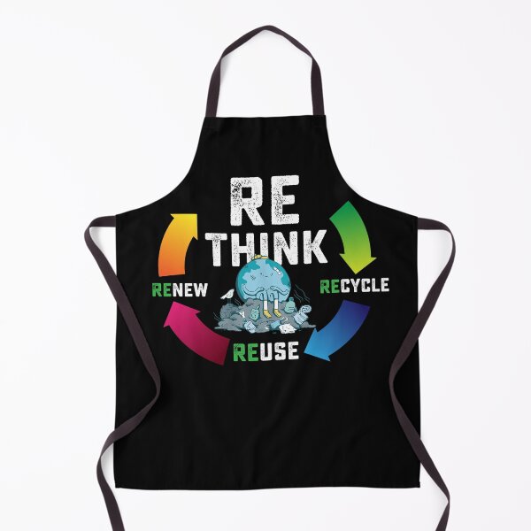 Item preview, Earth Day Recycle Reuse Renew Rethink Environmental Activism designed and sold by JustBeStylish.