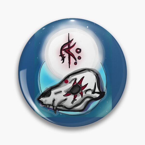 Item preview, Wolf Skull Sigil of the South designed and sold by IndigoScorpio.