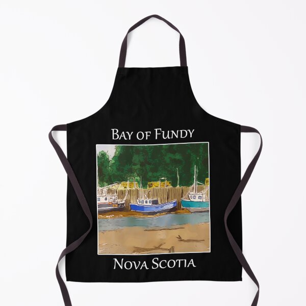 Item preview, Boats grounded during low tide at the Bay of Fundy in Nova Scotia, Canada- WelshDesigns designed and sold by welshdesigns.