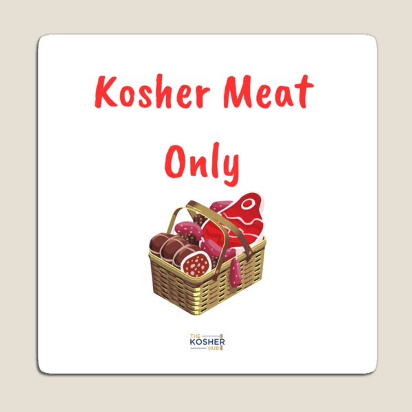 Item preview, Kosher Meat Only  designed and sold by thekosherhub.