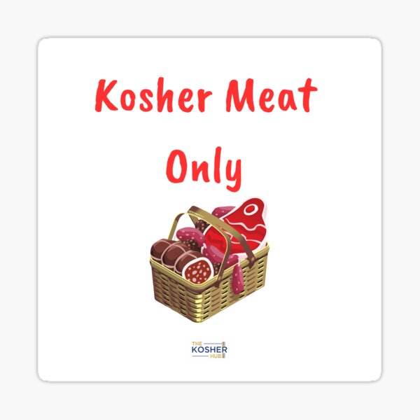 Item preview, Kosher Meat Only  designed and sold by thekosherhub.