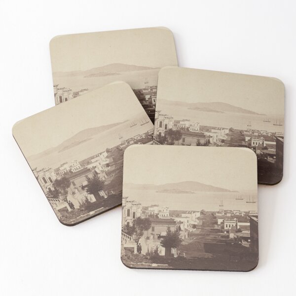 Item preview, Alcatraz Island and San Francisco Bay, Looking North, 1880s designed and sold by kathrynhw.