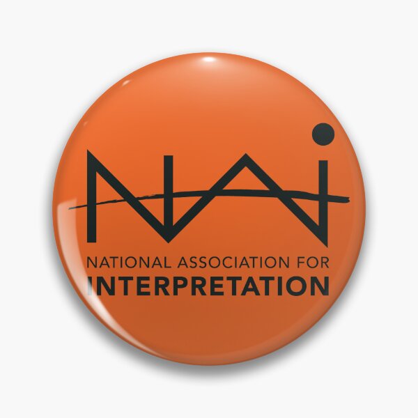 Item preview, NAI Logo (black on orange) designed and sold by National Assocation for Interpretation.