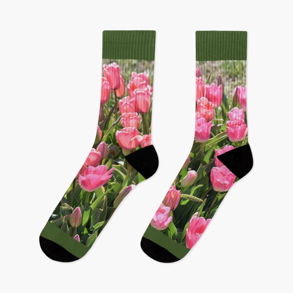 Item preview, Pimk Tulips designed and sold by Maureen Zaharie.
