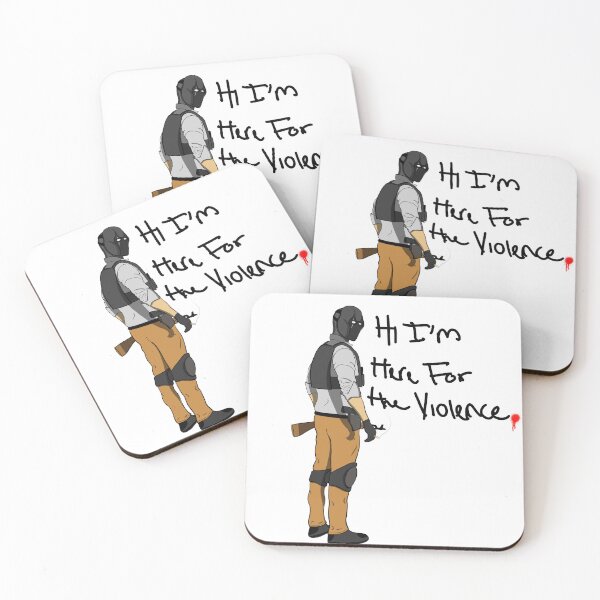 Item preview, Here for the violence designed and sold by StillHungover.