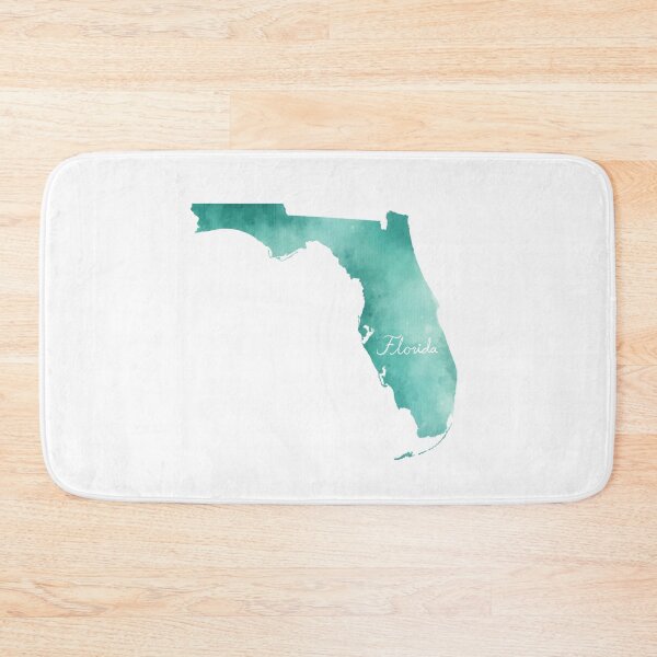 Item preview, Florida Watercolor (Turquoise) designed and sold by Meganemer4.
