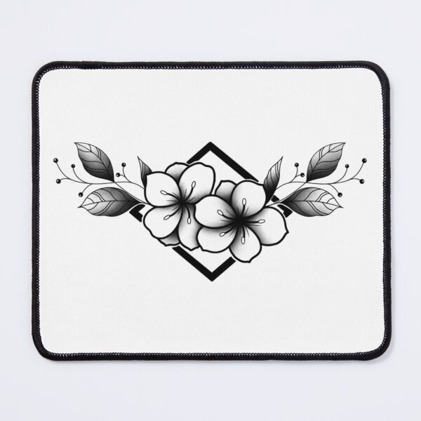 Item preview, Geometric Flower with Vines designed and sold by gabbynrodriguez.