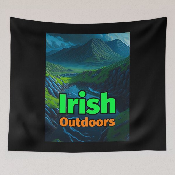 Item preview, Irish Outdoors Pastel Painting Lake Mountains designed and sold by IrishPOD.