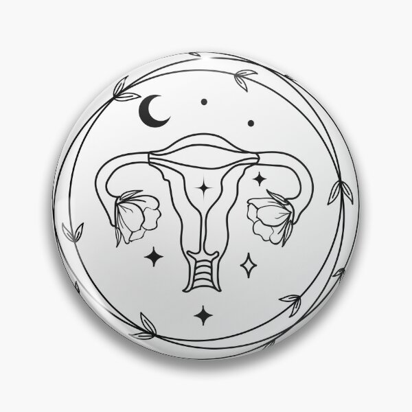 Item preview, Uterus Ovaries Period Cycle OB Obstetrics Gynaecology Wreath designed and sold by chrysarts.